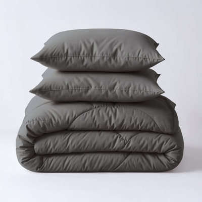 1+1 Gratis Wasbaar Lazy Dekbed Zonder Overtrek - Zonder Overtrek - Uni - Antraciet - Dekbed-Discounter.nl 1+1 Gratis Wasbaar Lazy Dekbed Zonder Overtrek - Zonder Overtrek - Uni - Antraciet - Dekbed-Discounter.nl