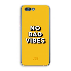 No Bad Vibes: Honor 10 Transparant Hoesje