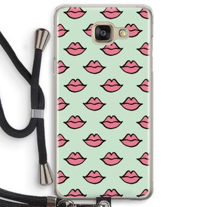 Lipjes: Samsung Galaxy A5 (2016) Transparant Hoesje met koord