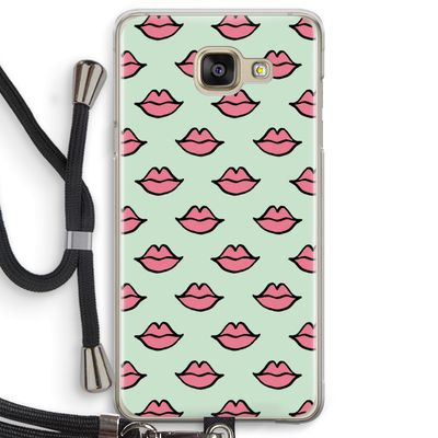 Lipjes: Samsung Galaxy A5 (2016) Transparant Hoesje met koord