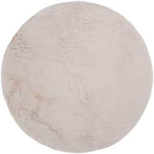 Veer Carpets - Vloerkleed Velluto Beige - Rond ø160 cm