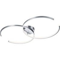 WiZ Smart LED Plafondlamp 34W - Dimbaar & Kleur Aanpasbaar - Mat Nikkel