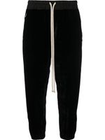 Rick Owens pantalon de jogging sarouel à coupe courte - Noir