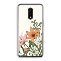 Floral bouquet: OnePlus 7 Transparant Hoesje