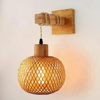 BAMBULUX Bamboe Wandlamp