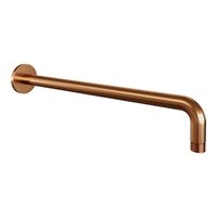 Brauer Copper Edition Wandarm - gebogen - 40cm - PVD - geborsteld koper 5-GK-5504