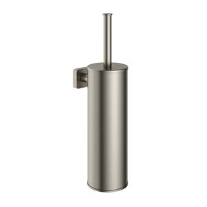 Toiletborstelhouder Hotbath Gal Wandmodel Geborsteld Nikkel PVD