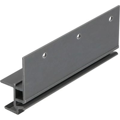 Montageprofiel 17 mm Grafietzwart - Keralit (2877)