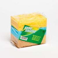 Starbright spons 3 stuks 14.5x9x4cm