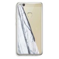 Gestreepte marmer: Huawei Ascend P10 Lite Transparant Hoesje