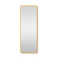 Saniclass Retro Line 2.0 Rectangle Spiegel - 140x50cm - rechthoek - afgerond - frame - mat goud SW6-G