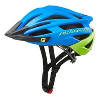 Cratoni Helm agravic blue-lime matt l-xl