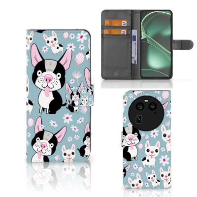 OPPO Find X6 | Telefoonhoesje | Met pasjeshouder | Hondjes