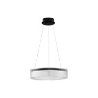 Lyora Design hanglampPauline zwart met glas Ø 55cm - 9695261