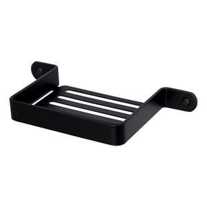 Zeephouder Haceka Ixi | Wandmontage | RVS | Rond | Zwart