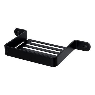 Zeephouder Haceka Ixi | Wandmontage | RVS | Rond | Zwart