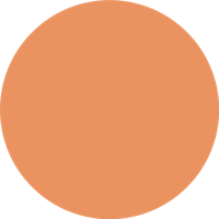 apricot crush vinyl vloerkleed rond