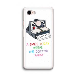 Smile: Google Pixel 3 Transparant Hoesje