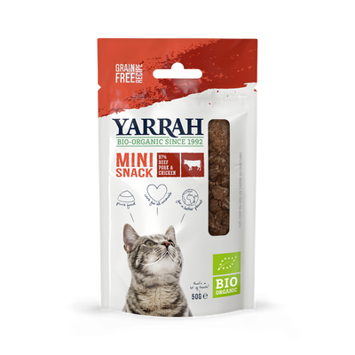 Yarrah kattensnack biologische mini snack
