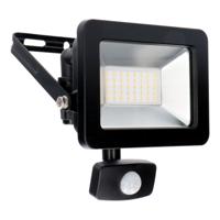 LED&apos;s Light Floodlight 3300 - Met licht- en bewegingssensor - Binnen & Buiten - 30W - Zwart