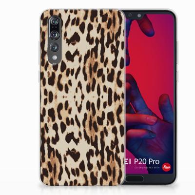 Huawei P20 Pro | TPU Hoesje | Leopard