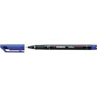 Permanente markeerstift Stabilo OHPen Blauw 10 Onderdelen