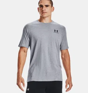 Under Armour Sportstyle T-Shirt Heren Grijs - Maat XS - Kleur: Grijs | Soccerfanshop