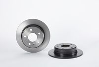 Remschijf COATED DISC LINE BREMBO, Remschijftype: Massief, u.a. für Mercedes-Benz