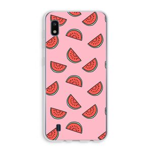 Watermeloen: Samsung Galaxy A10 Transparant Hoesje