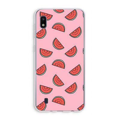 Watermeloen: Samsung Galaxy A10 Transparant Hoesje