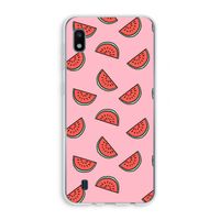 Watermeloen: Samsung Galaxy A10 Transparant Hoesje