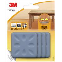 3M SP62A12 vloerbeschermer voor meubilair 4 stuk(s) Vierkant