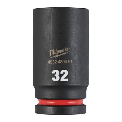 Milwaukee ShockWave™ Krachtdop 3/4" lang | 32 mm - 4932480391