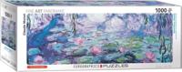 Waterlilies - Claude Monet Panorama Puzzel 1000 Stukjes