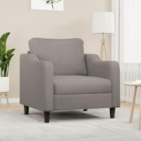 Fauteuil 60 cm stof taupe