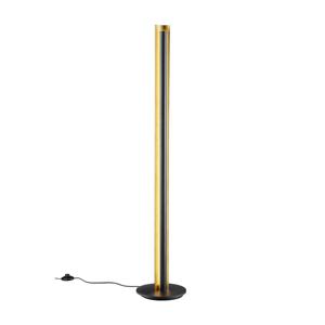 Trio Staande backlight Texel 142cm goud met zwart 474410179