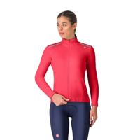 Castelli Espresso Air W Jacket Fietsjas lange mouw hibiscus dames M Castelli Espresso Air W Jacket Fietsjas lange mouw hibiscus dames M