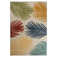 Boho&me Buitenkleed palmbladeren - Verano beige|multi - 160x240 cm Boho&me Buitenkleed palmbladeren - Verano beige|multi - 160x240 cm