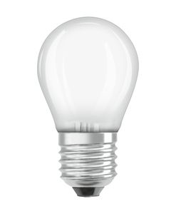 OSRAM 4058075437067 LED-lamp Energielabel E (A - G) E27 Peer 4 W = 40 W Warmwit (Ø x l) 45 mm x 77 mm 1 stuk(s)