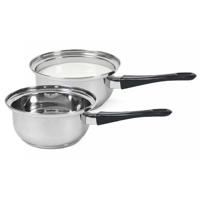 Set van 2x stuks steelpannen/sauspannen London 18 cm - thumbnail