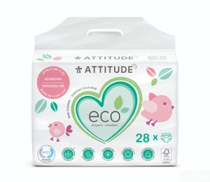 Attitude Eco Diapers Newborn