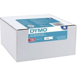 1x10 Dymo D1 printlint 9mmx7m zwart op wit
