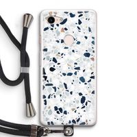 Terrazzo N°1: Pixel 3 Transparant Hoesje met koord
