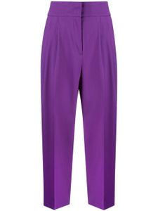 Fabiana Filippi pantalon fuselé à taille haute - Violet