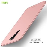 Voor OPPO A11x MOFI Frosted PC ultradun hard case (rosé goud)