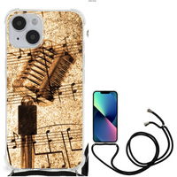 iPhone 14 Anti-shock Hoesje met foto Bladmuziek - thumbnail