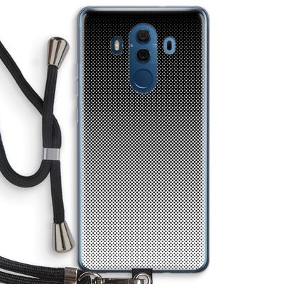 Musketon Halftone: Huawei Mate 10 Pro Transparant Hoesje met koord