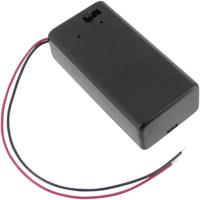 Velleman BH9VBS Batterijhouder 1 9V (blok) (l x b x h) 69 x 33 x 21 mm - thumbnail