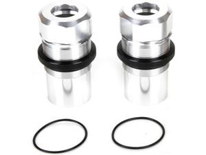 Losi - Fr Rr Shock Body Cap AL Slvr(2) MTXL (LOS253019)