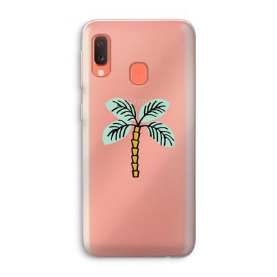Palmboom: Samsung Galaxy A20e Transparant Hoesje